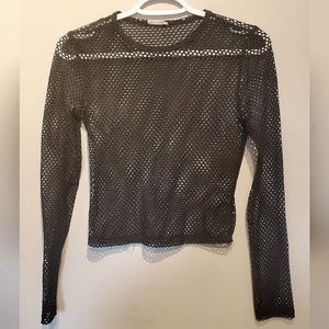 🖤 Fishnet long sleeves shirt 🖤